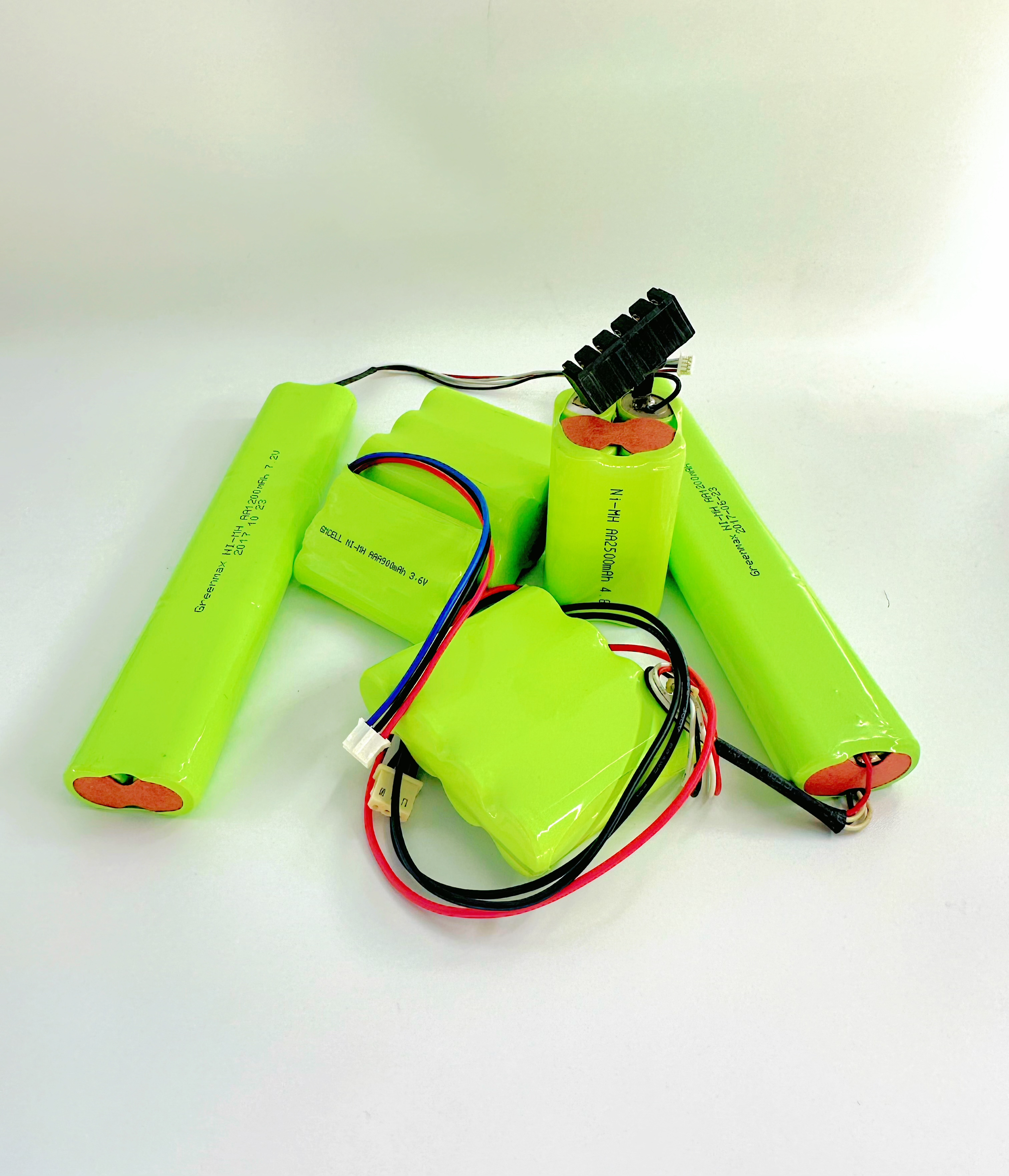 OEM 4.8V AA 2500mAh Ni-MH Pack Supplier for Bulk Packs