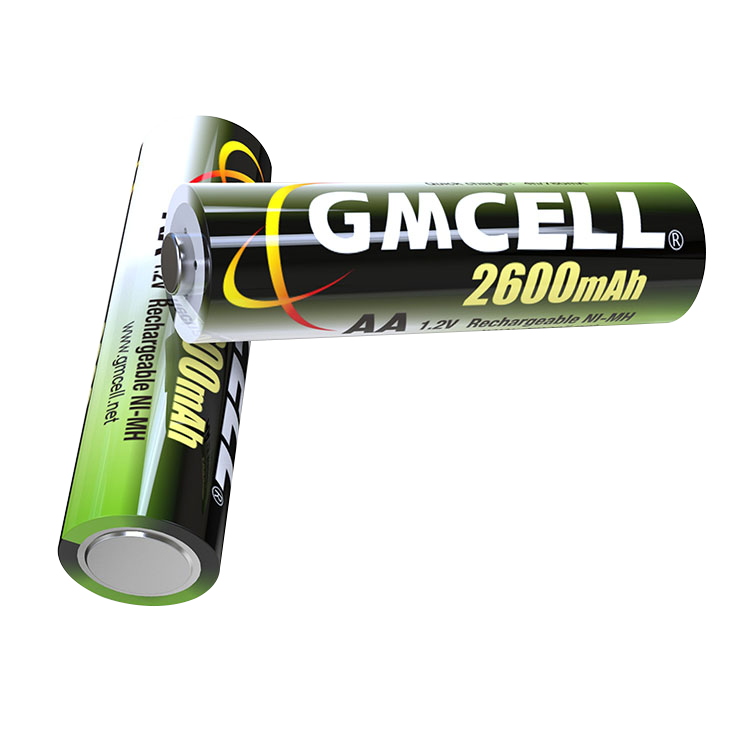 GMCELL 1.2V NI-MH AA 2600mAh Rechargeable Battery