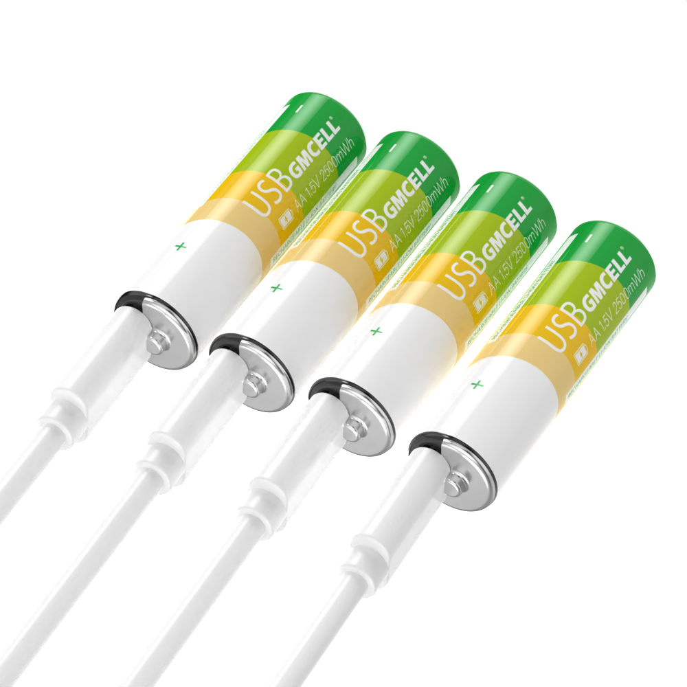 Potrable 1.5V Rechargeable Lithium USB Battery