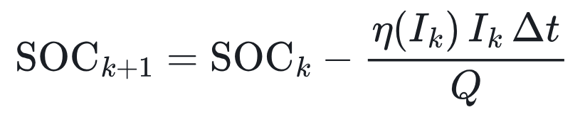 SoC update equation